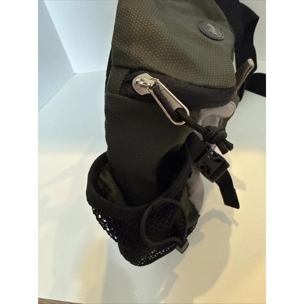 Eddie Bauer Lumber Hiking Waist Pack With 2 H2O Holders Adjustable Straps